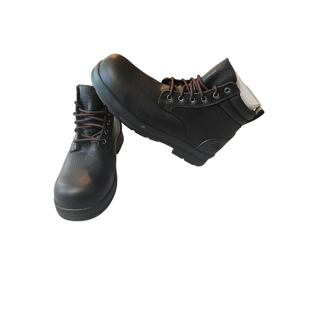 Original Muck Boot Chore Farm Leather Black Coffee Size 9.5